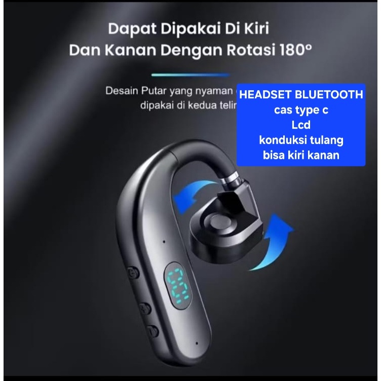 H06 Konektivitasheadset Bluetoth game belajar musik Peredam Kebisingan Aktif audio Tahan Air earphon