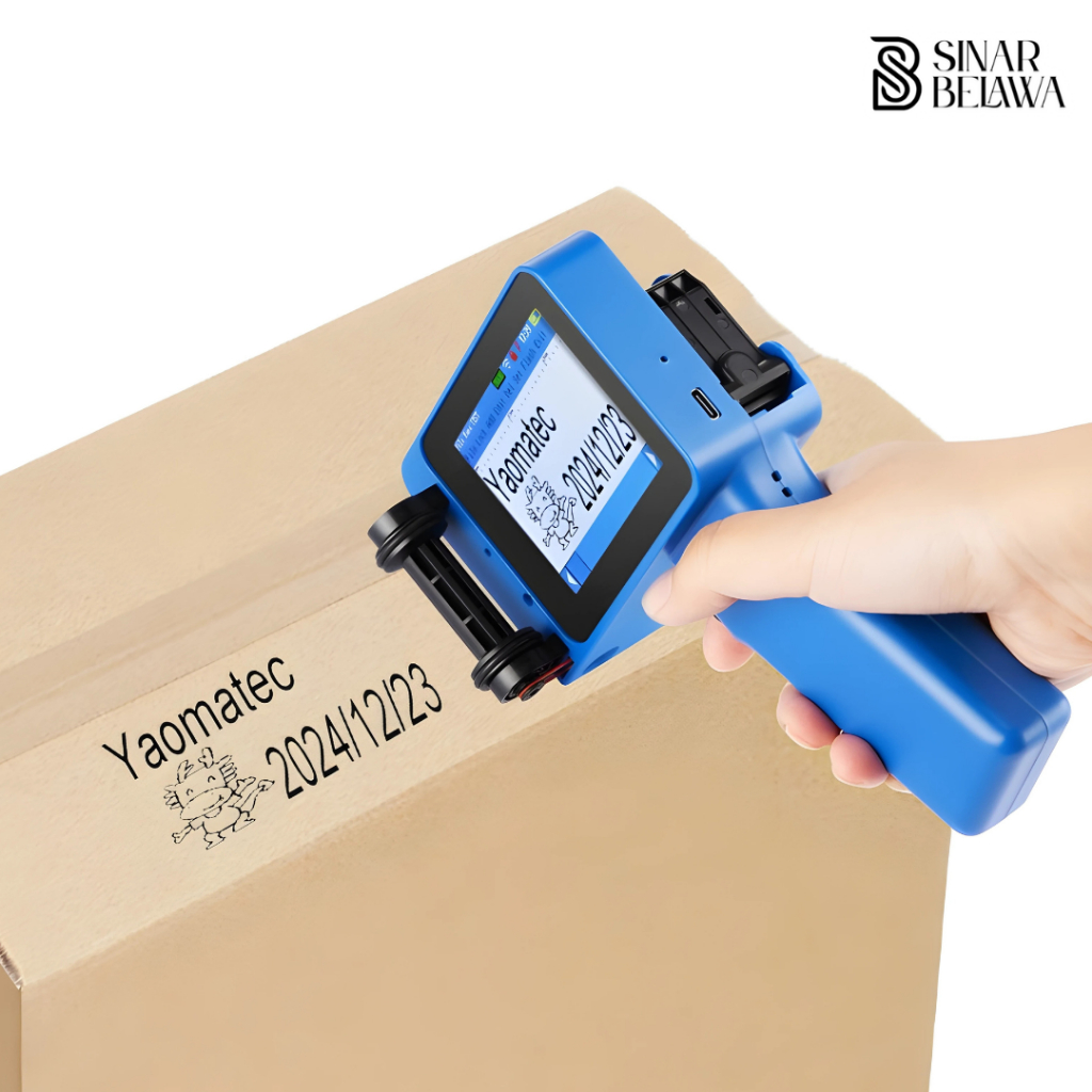 Mesin Printer Barcode Handheld Inkjet Printer WiFi Version