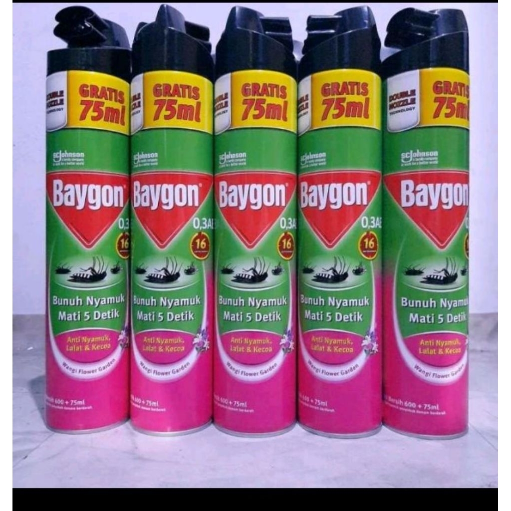 baygon semprot 600+75ml