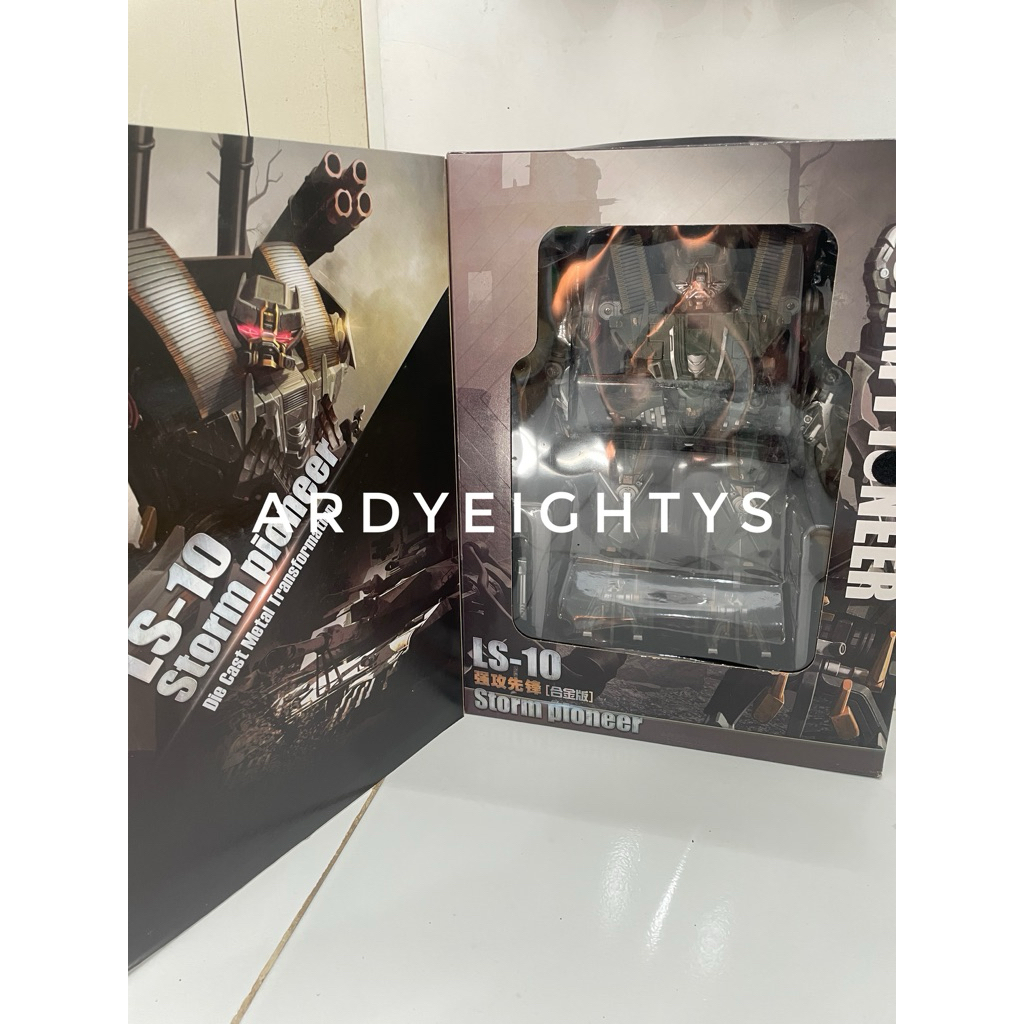 BMB Black Mamba LS-10 Transformers Brawl Storm Pioneer Mainan Kolektor Bekas