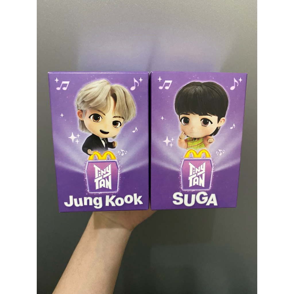 READY BTS TINYTAN MCD SUGA JUNGKOOK BANGTAN
