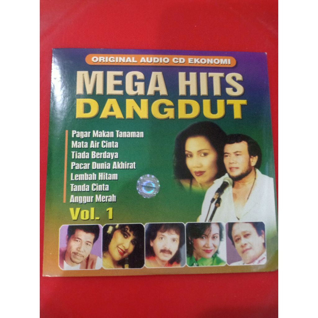 CD MEGA HITS DANGDUT VOL 1