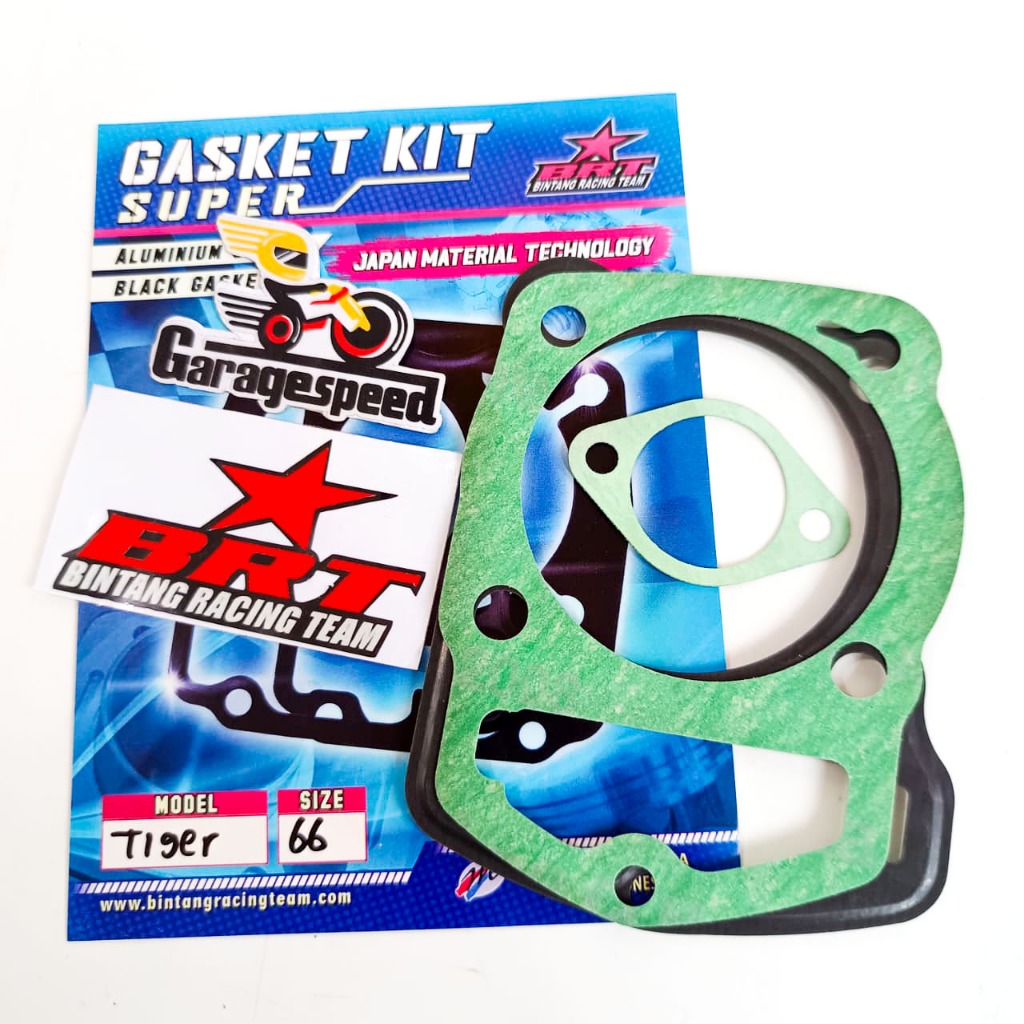 GASKET PAKING BLOK & HEAD BRT TIGER 66