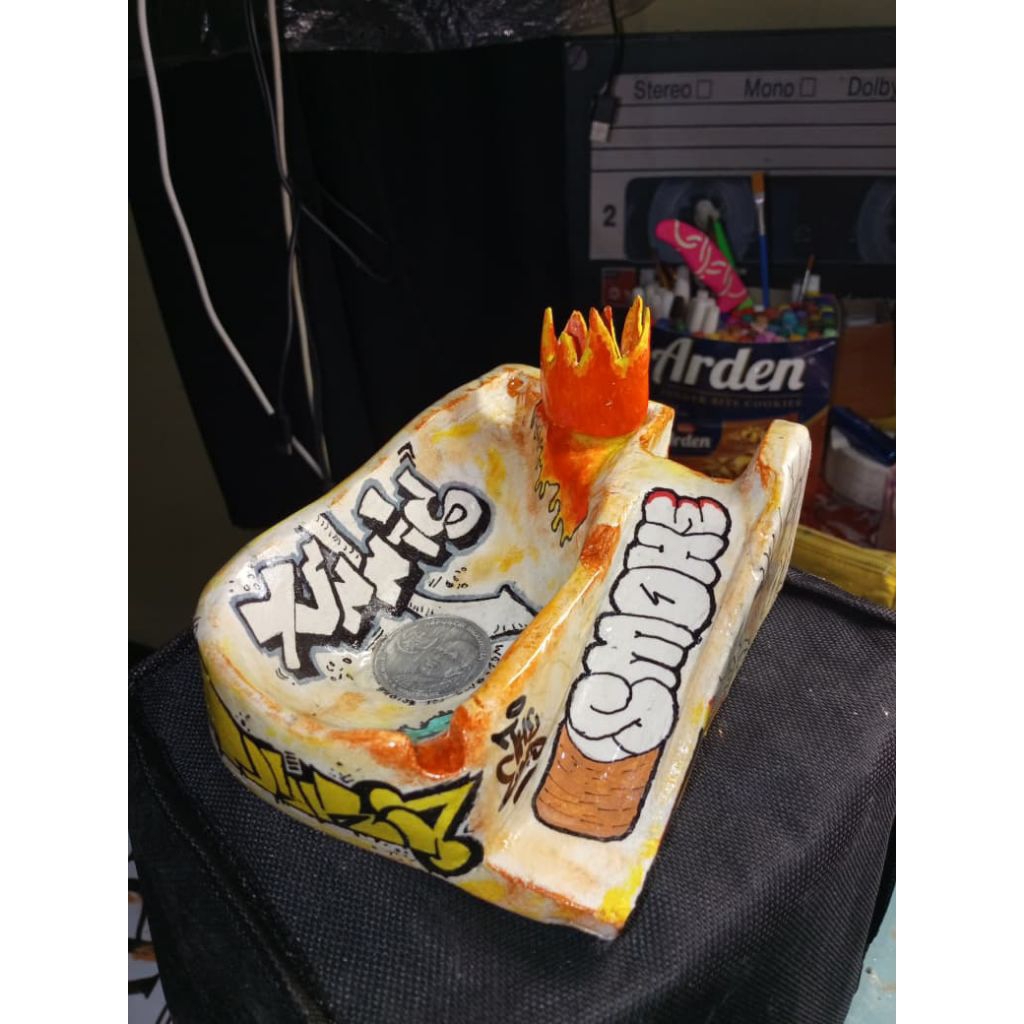 Asbak / Ashtray Clay Skatepark