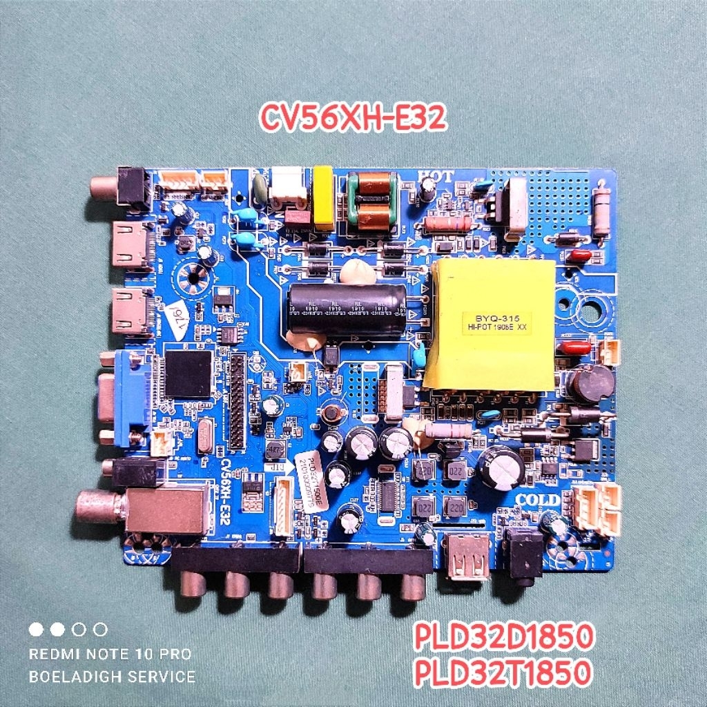 MB Mainboard TV LED Polytron PLD32D1850 PLD32T1850 CV56XH-E32