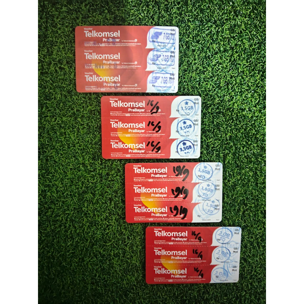 VOUCHER TELKOMSEL PAKET DATA SIMPATI KUOTA TSEL HARIAN TERMURAH V.TSEL 1,5GB V. TSEL 3GB 5H V TSEL 3