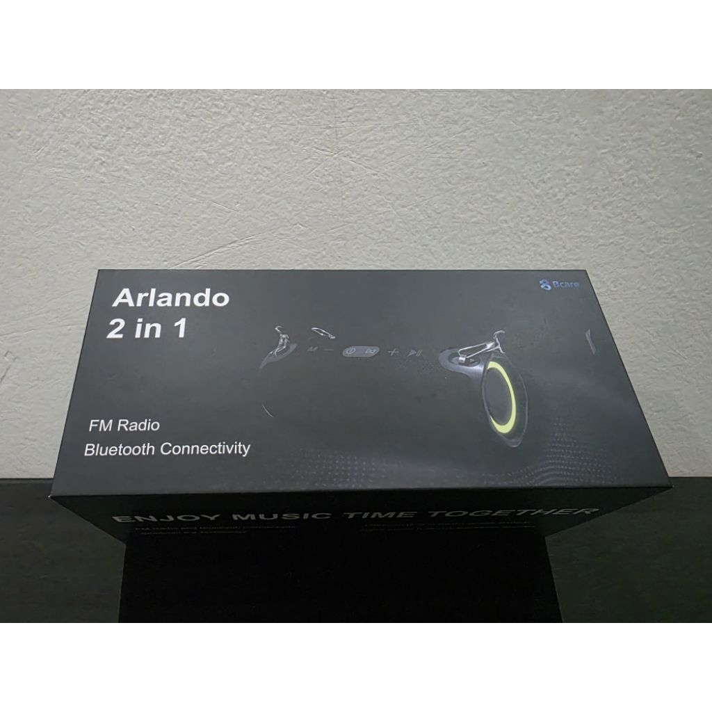 BCare Arlando 2 in 1 (FM Radio and Bluetooth Speaker)