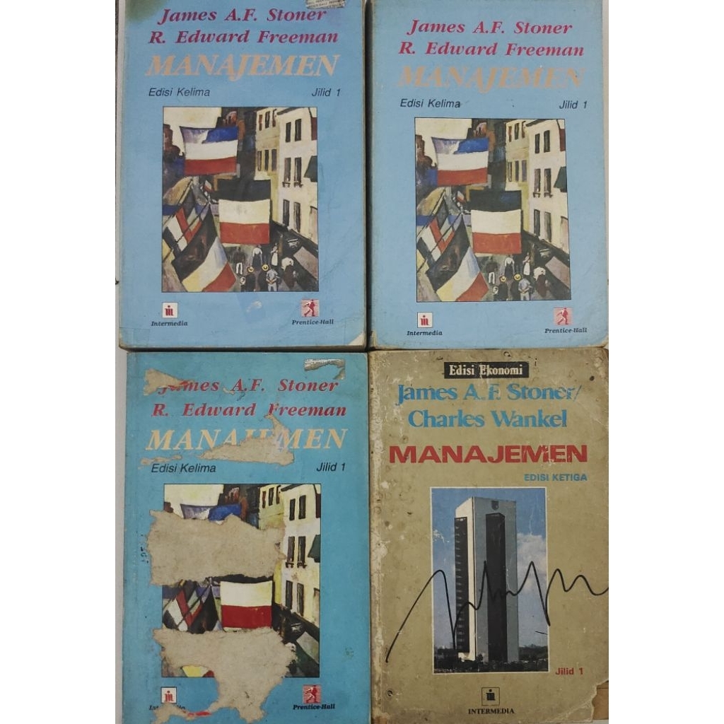 BUKU MANAJEMEN STONER BEKAS ORIGINAL