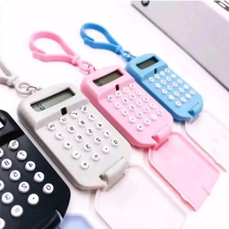 PINK CAT CALCULATOR MINI / GANTUNGAN KUNCI / RANDOWS