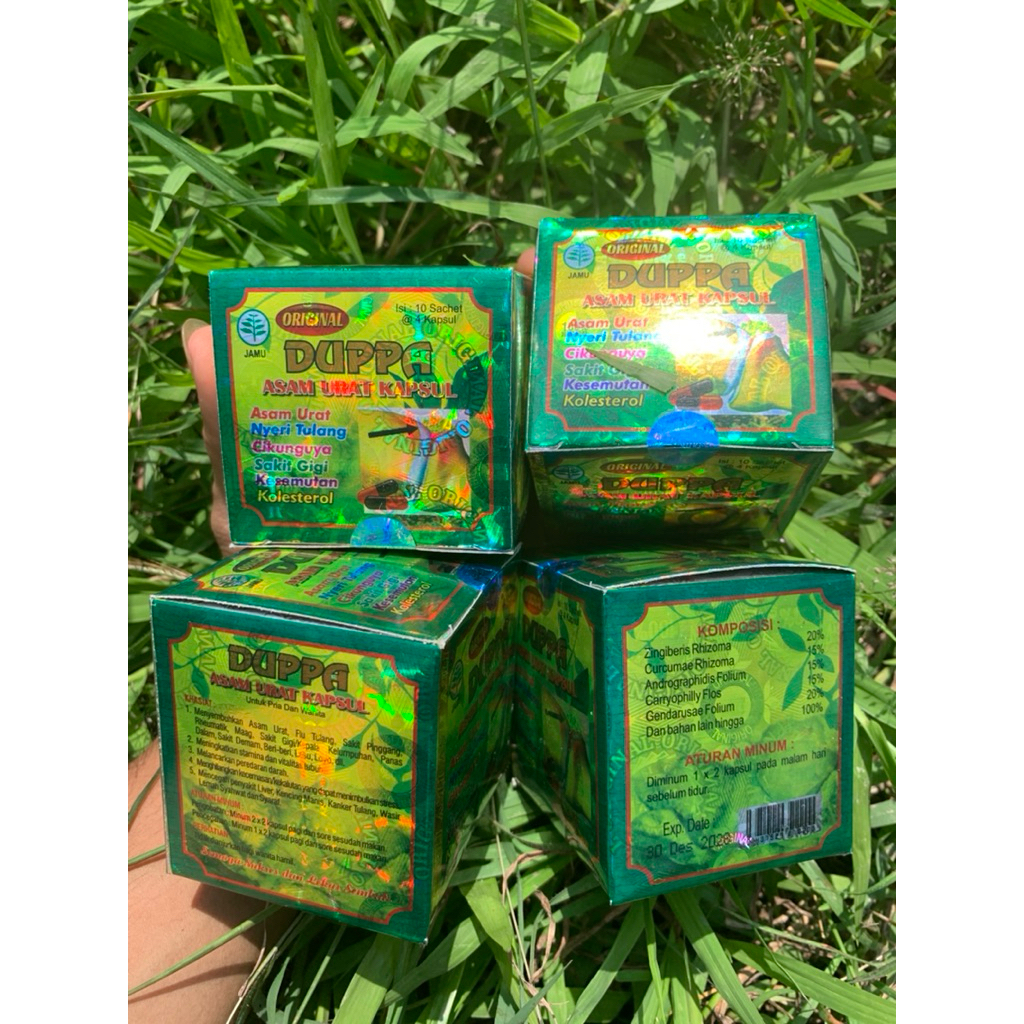 Duppa Asam Urat Kapsul Nyeri Tulang
