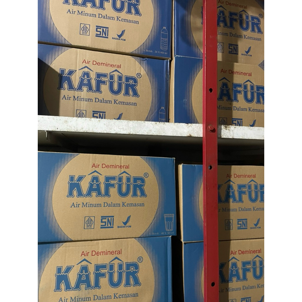 [1 Dus] Air deMineral Kafur Gelas | Botol | Mini