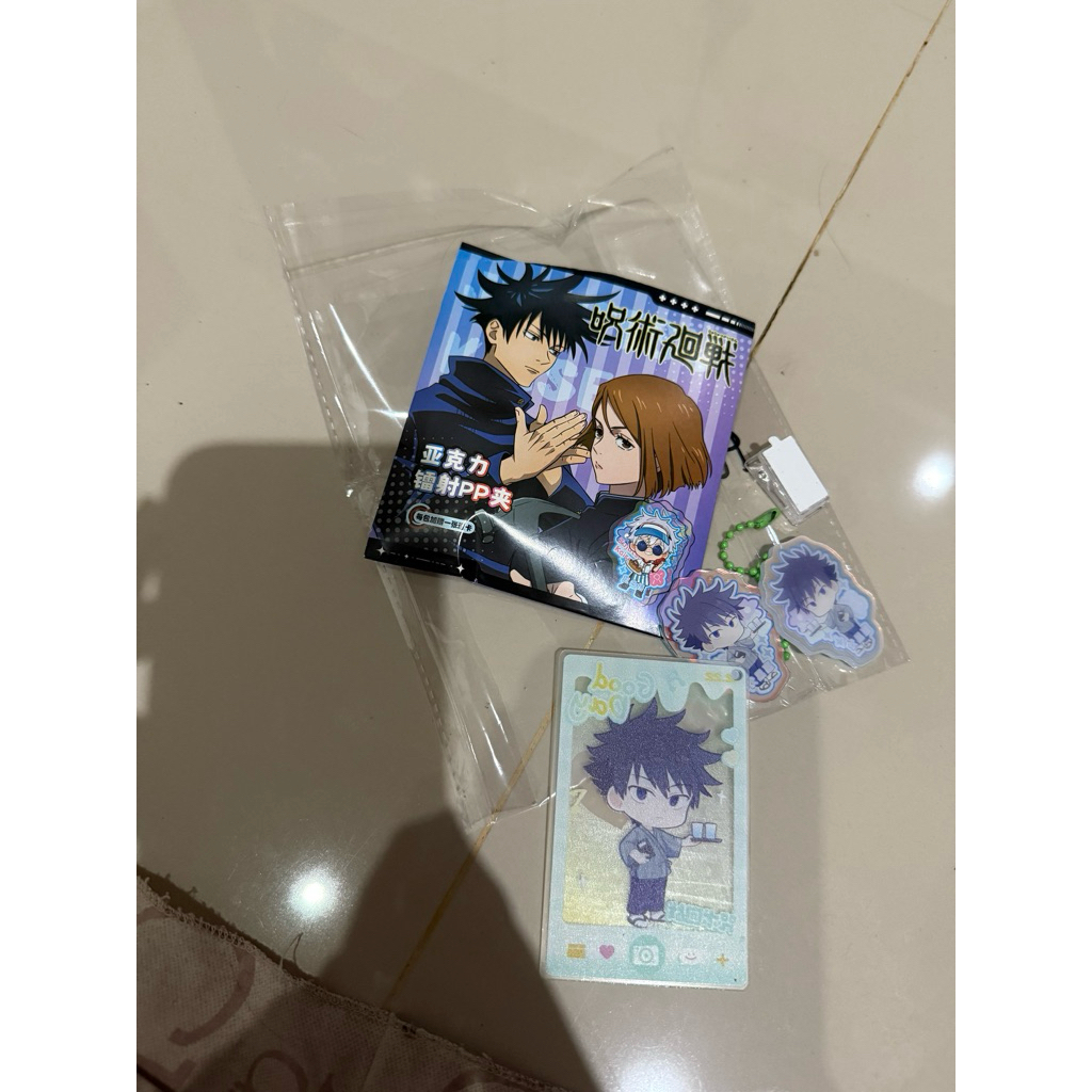 jujutsu kaisen gacha megumi photocard