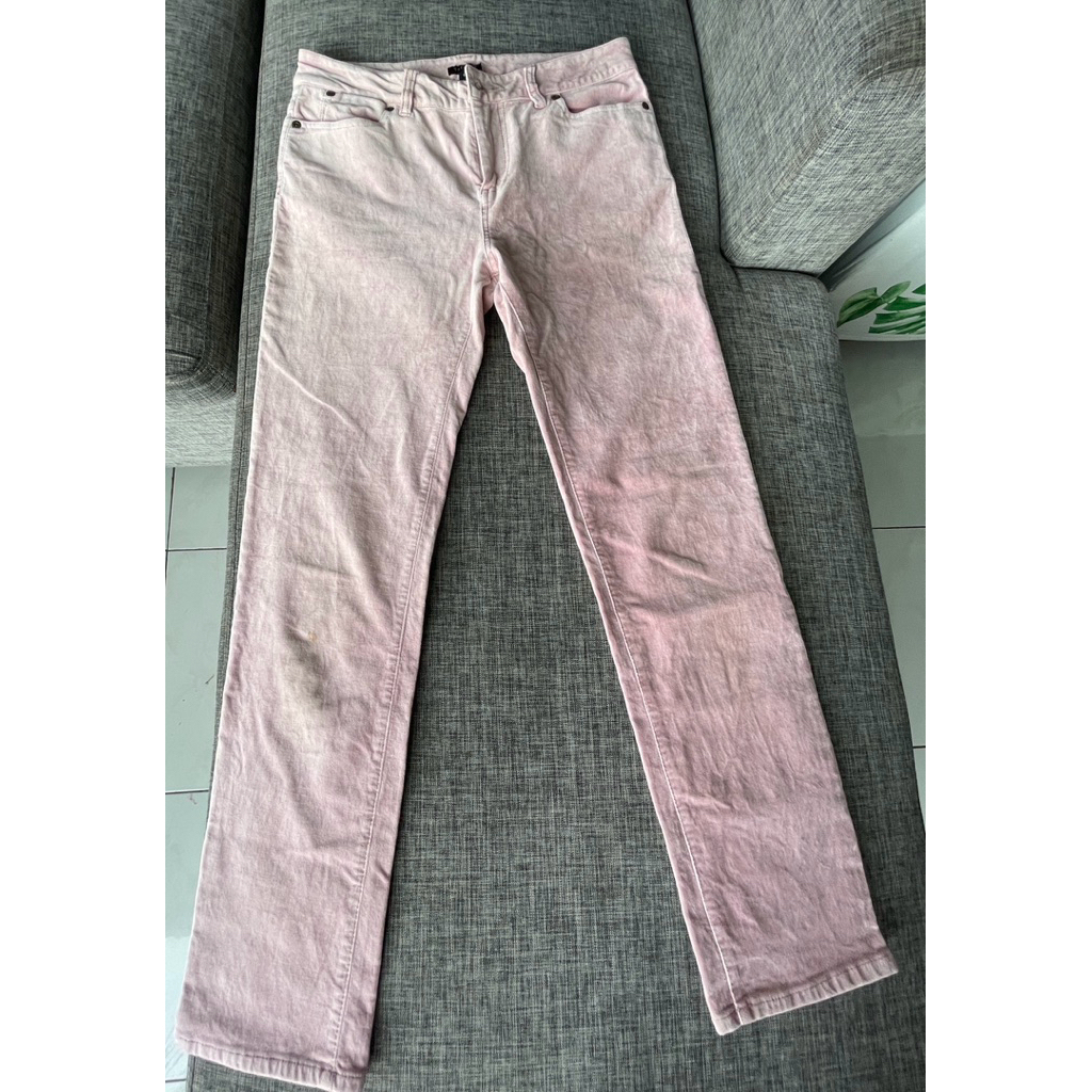 celana wanita pink velvet premium TALBOTS