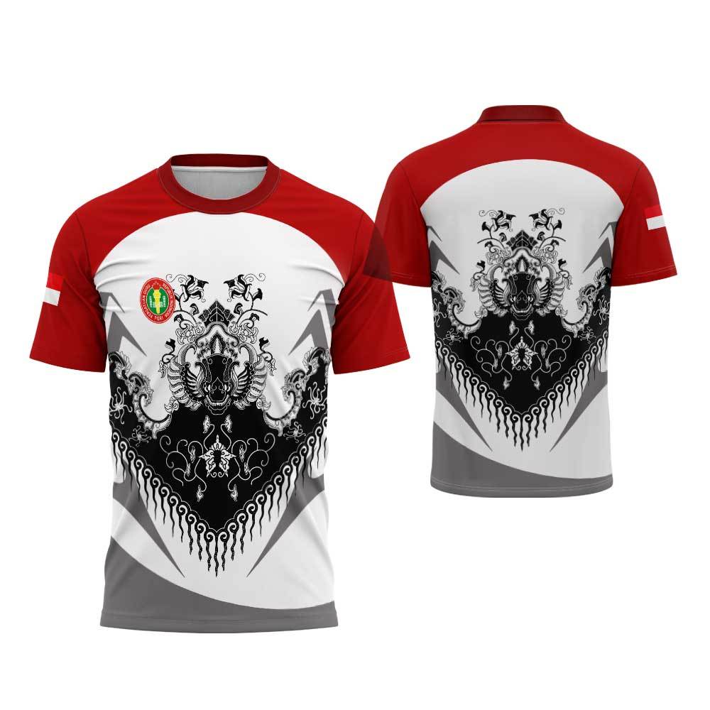 Kaos Baju V-Neck Dan Kerah Oneck Pria PGRI  Printing Custom