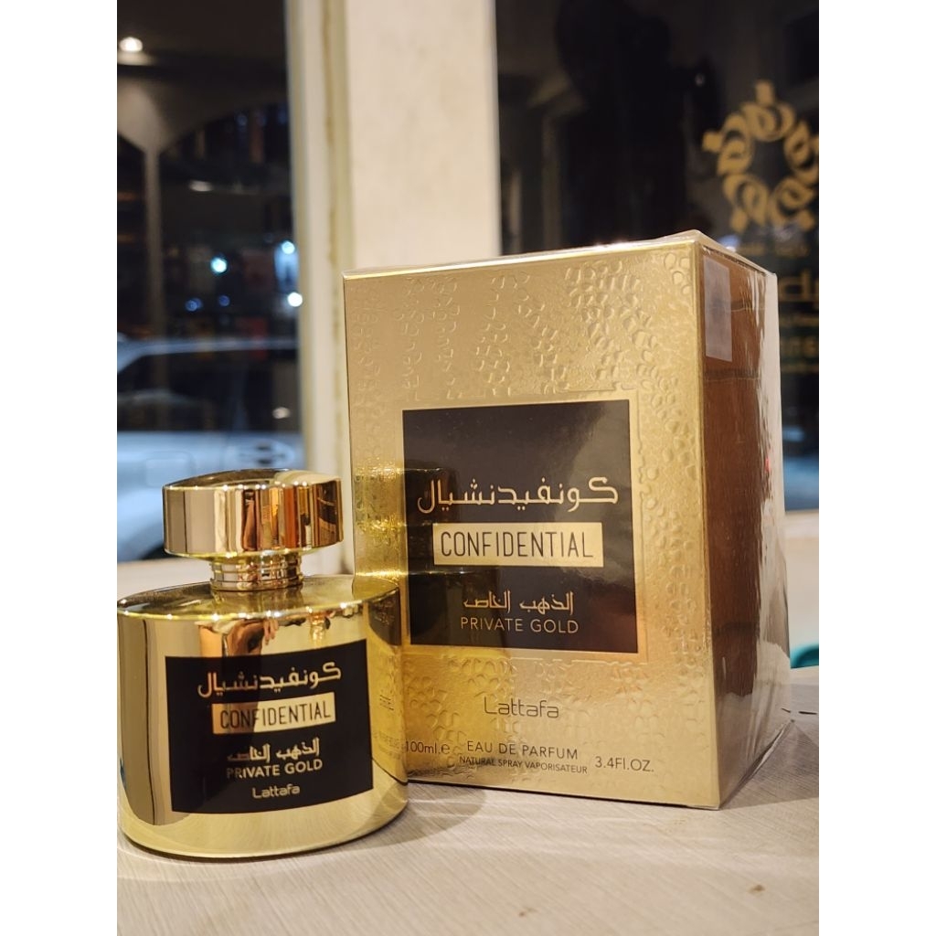 Lattafa Confidential Private Gold Eau de Parfum – 100ml
