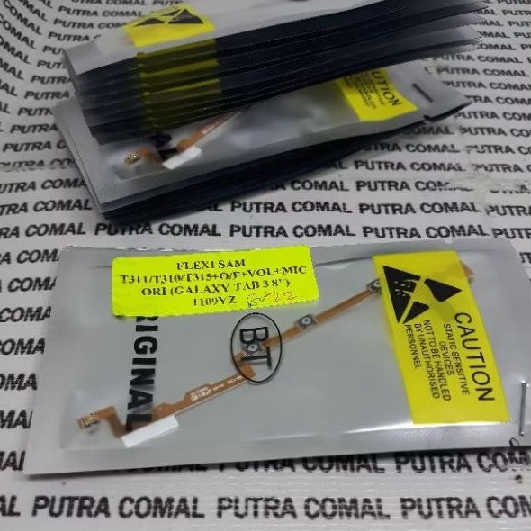 SAMSUNG GALAXY TAB 3 8.0 SM-T311 FLEXIBLE FLEXIBEL FLEKSIBEL TOMBOL DALAM POWER ON OFF VOLUME SAMSUN