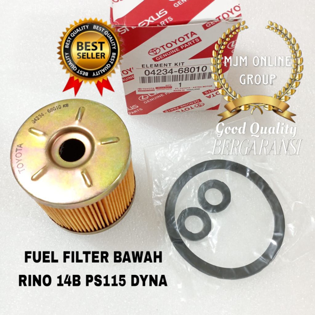 Fuel filter saringan solar bawah Dyna 115PS PS115 Rino 14B