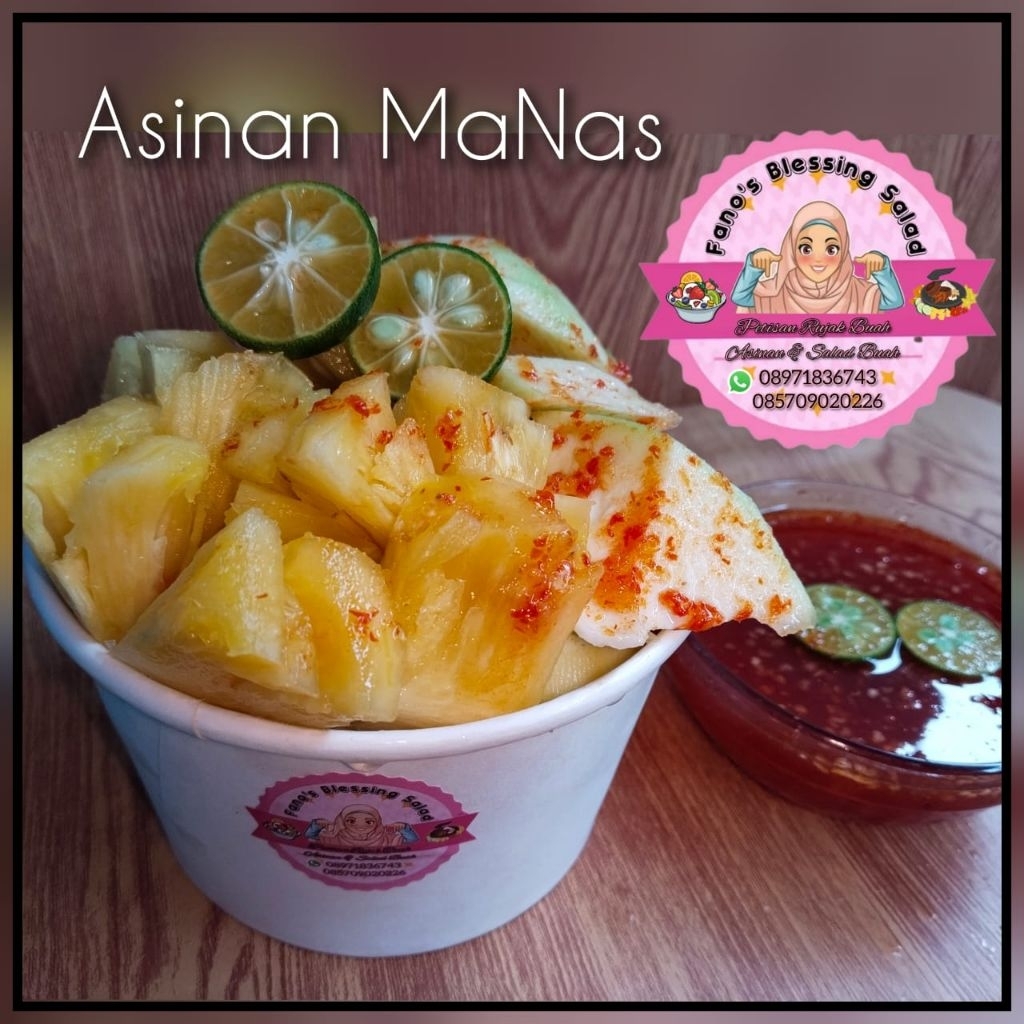 Asinan Mangga Muda, Mangga Nanas, Mangga Jambu 400ml