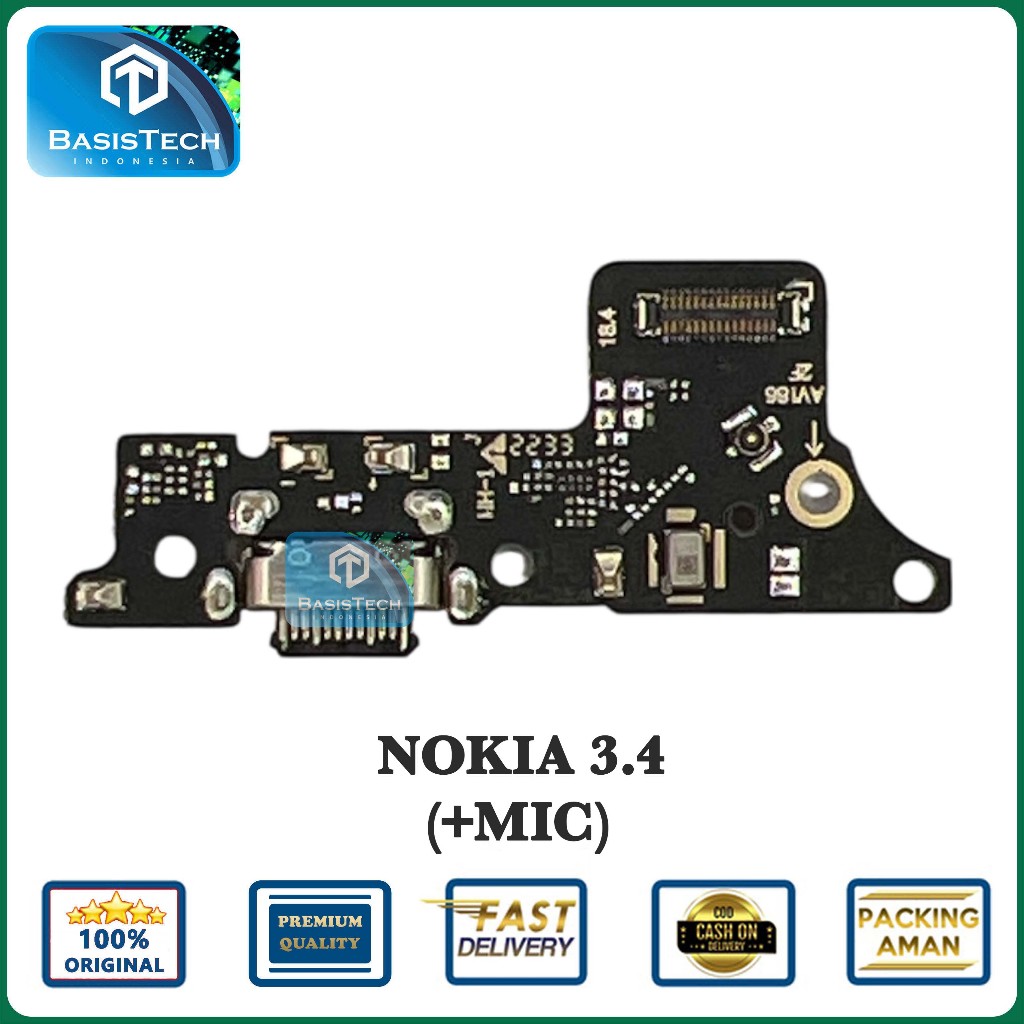 FLEXIBLE KONEKTOR PAPAN CAS NOKIA 3.4 ORIGINAL QUALITY