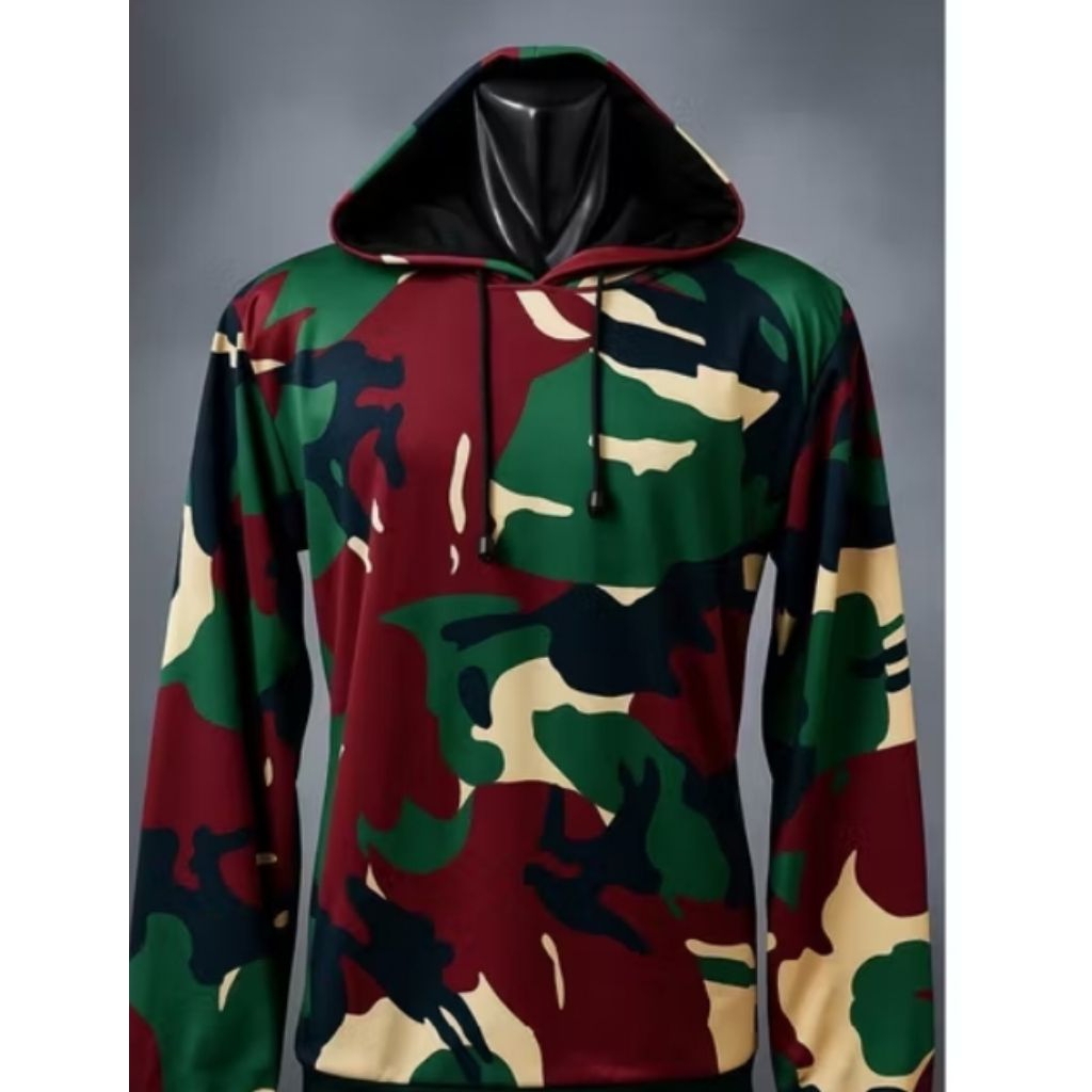 Jersey kaos doreng loreng | jersey kupluk motocross dewasa | lengan panjang