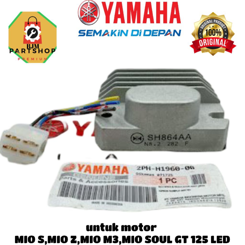 KIPROK+SOKET ORIGINAL YAMAHA KODE _MIO Z, MIO S, MIO SOUL GT 125LED,MIO M3