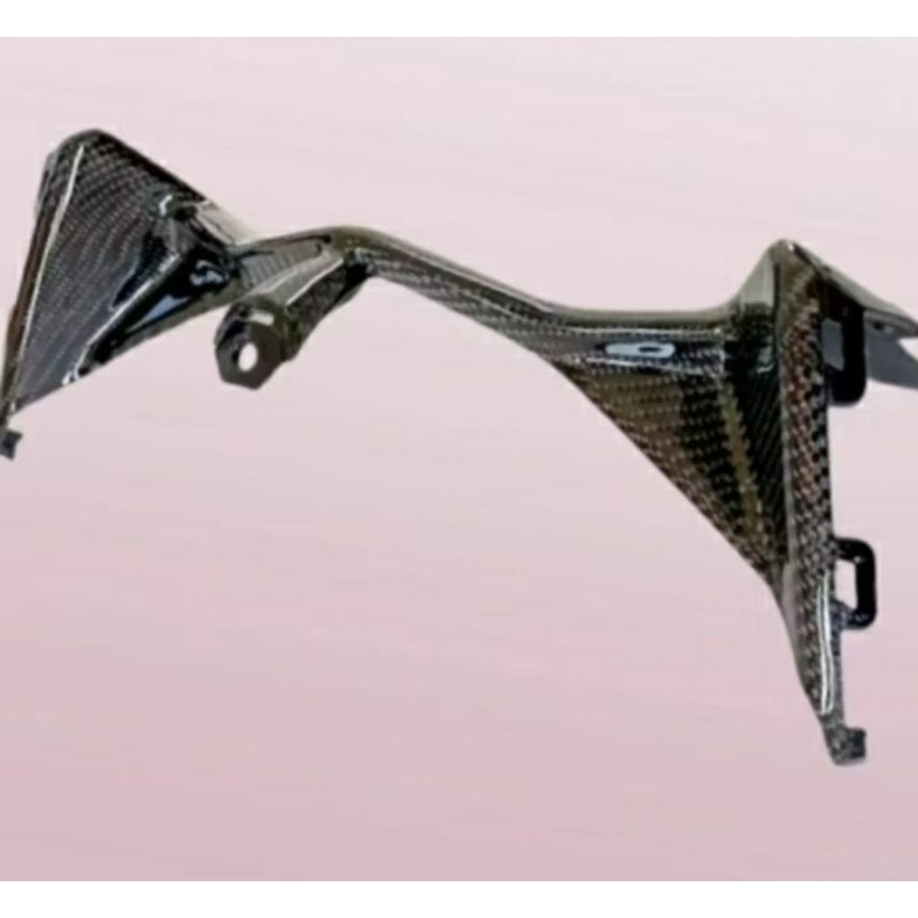 Cover bawah dagu aerox old carbon kevlar asli