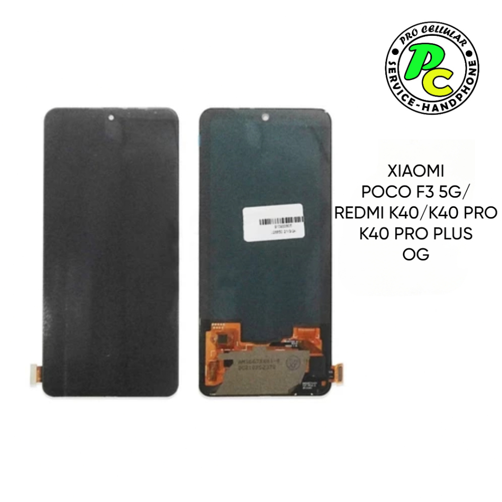 LCD XIAOMI POCO F3 5G / REDMI K40 / K40 PRO / K40 PRO PLUS OLED FINGERPRINT OLED