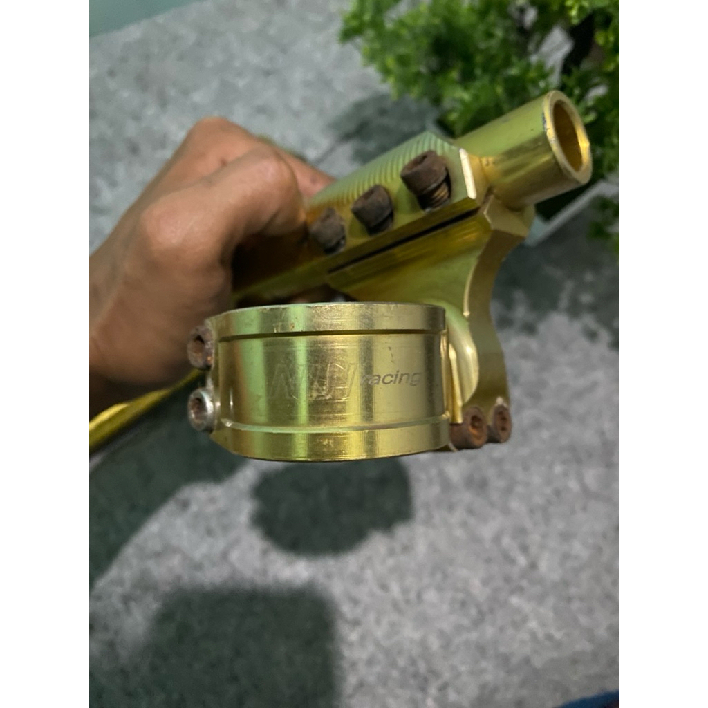 stang jepit nui racing original bekas pakai
