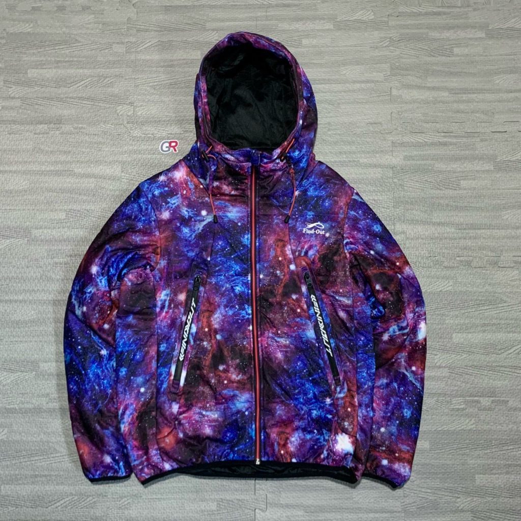 jaket find out printed