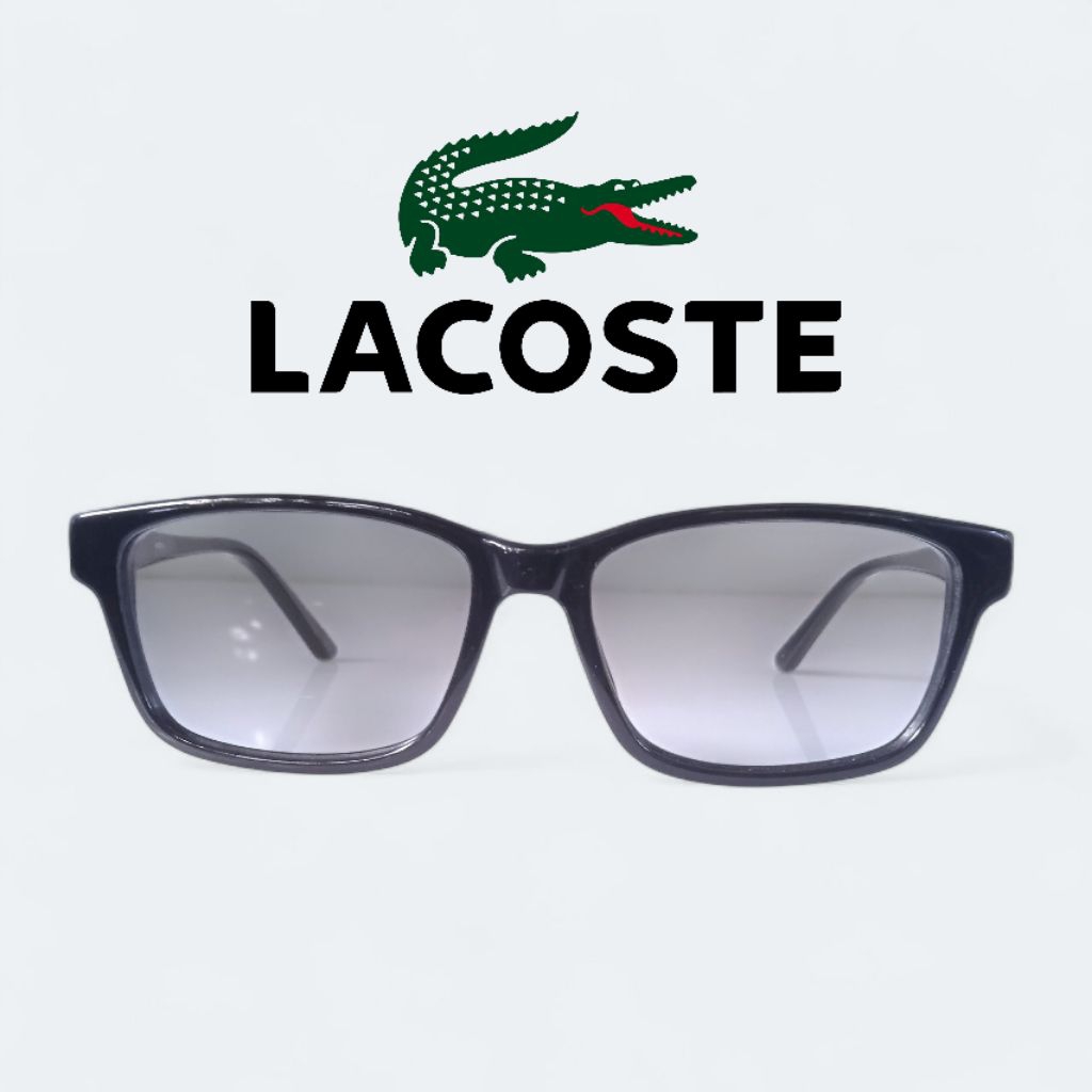 Kacamata second Lacoste original branded square frame