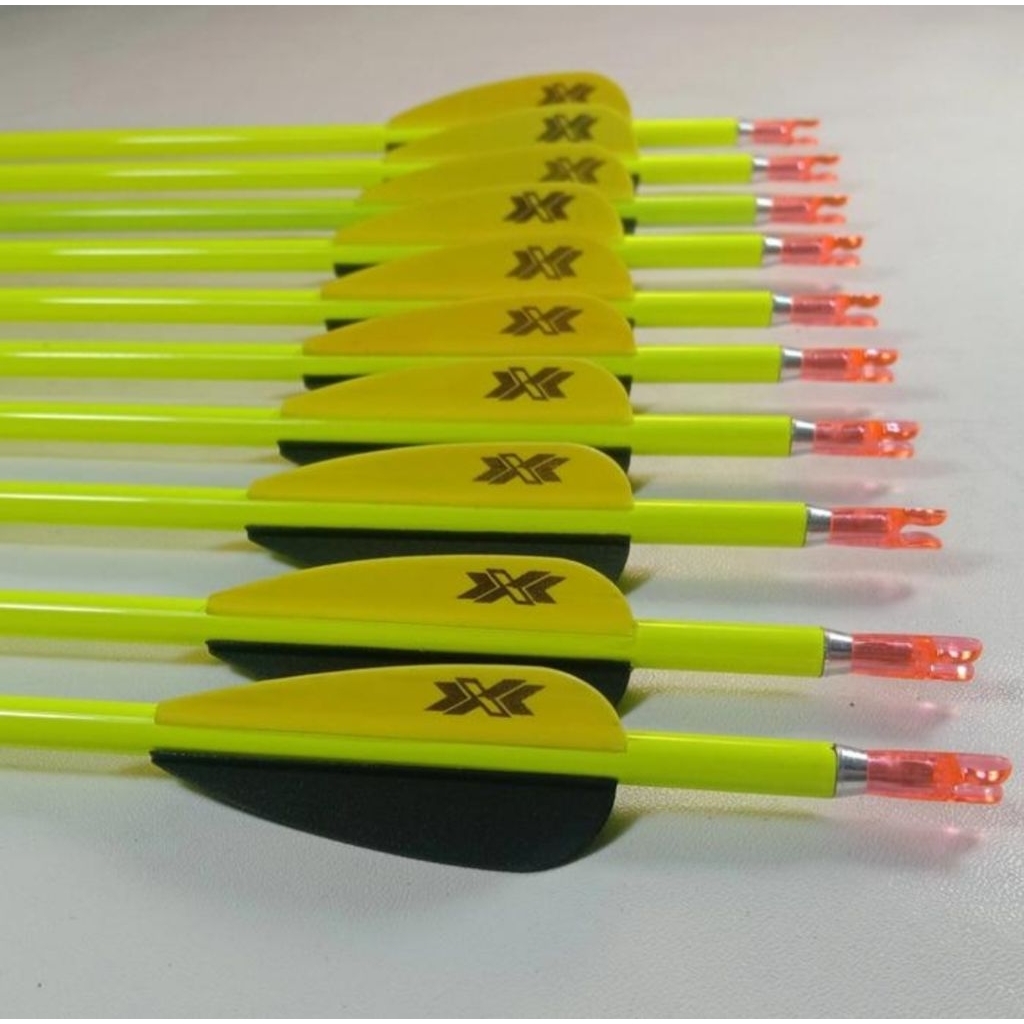 ARROW XXX-PRO PURE CARBON 600 - Pure Carbon Arrow Spine 600 - Arrow Full Karbon Olahraga