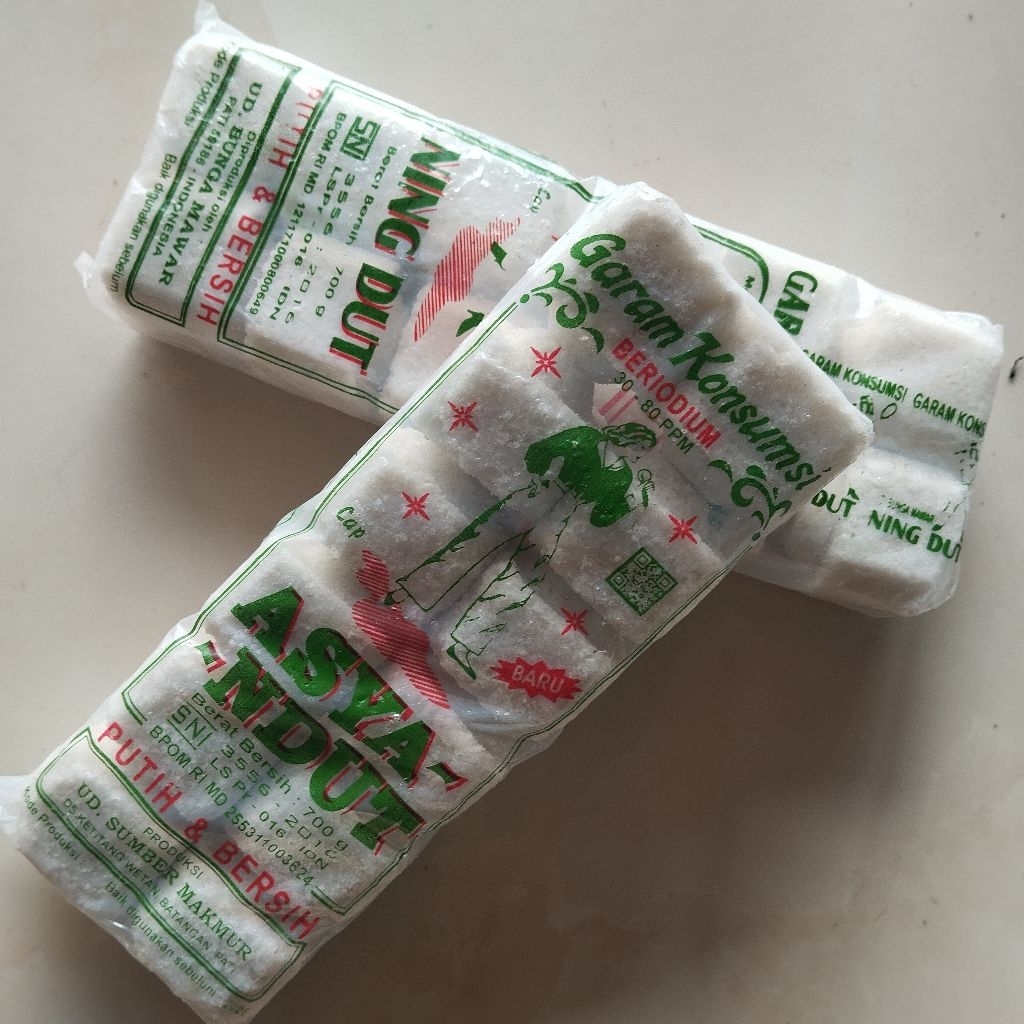 

Garam konsumsi beriodium/kemasan -+700g