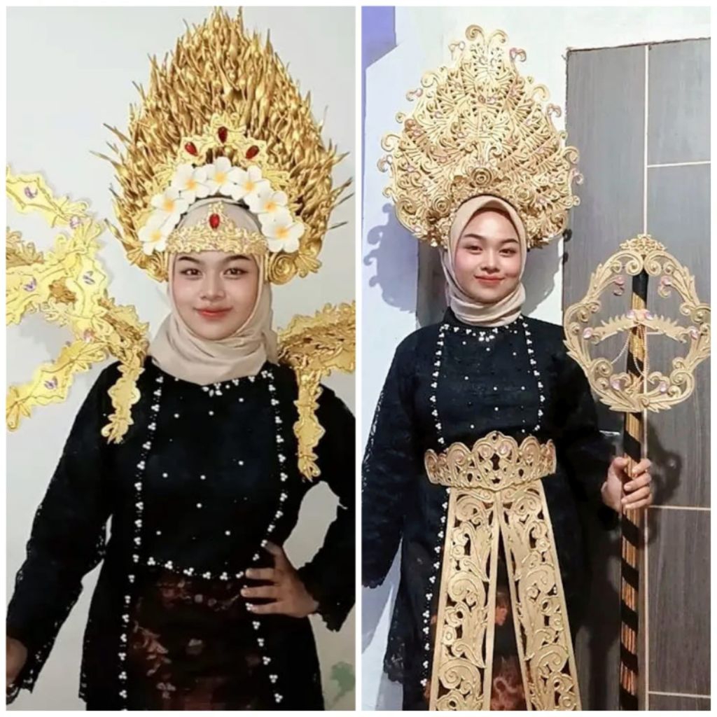 Mahkota Karnaval Maskot | Mahkota Maskot Bali | Mahkota Karnaval Mewah