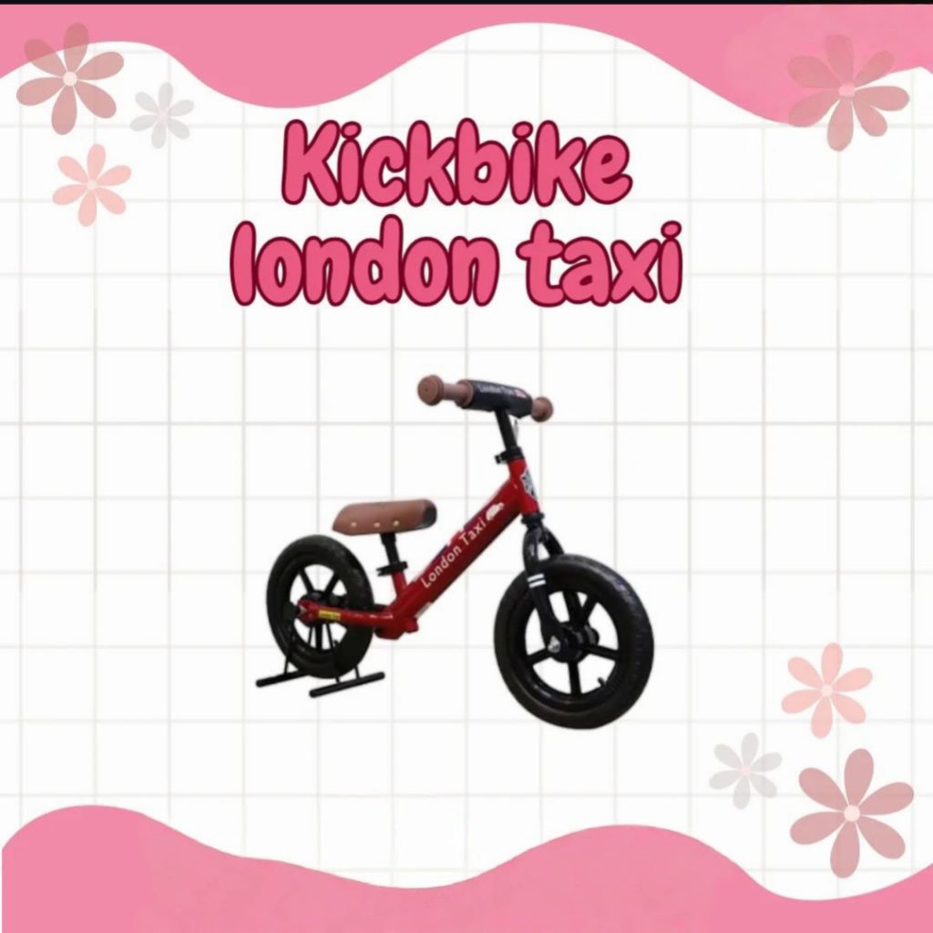 Kick Bike London Taxi Preloved | Push Bike London Taxi Second