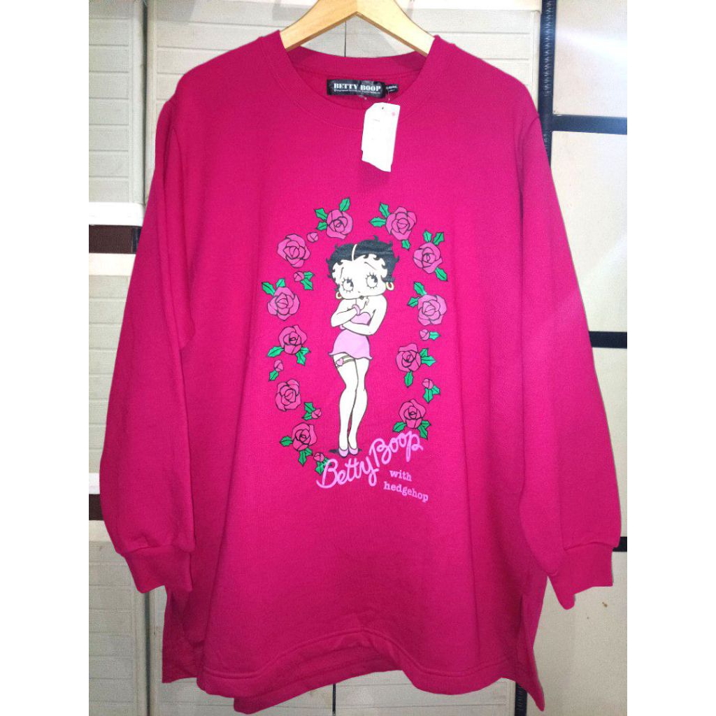 Vtg.Legging Friendly Crewneck dari BETTY BOOP 2006 (BNWT Original)