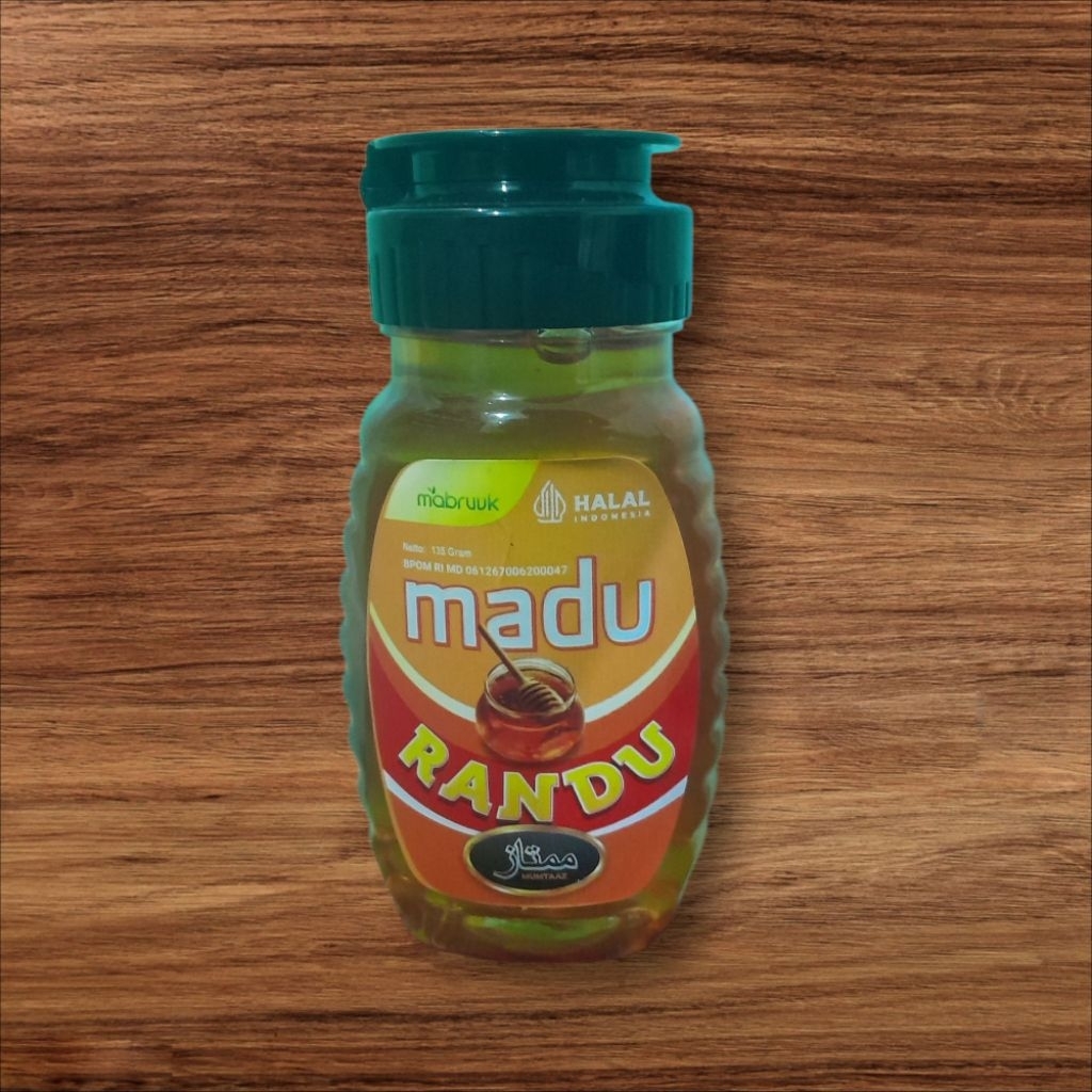 Madu Randu Asli Kemasan 135grm 100% Mbaruuk Madu Berkualitas Dalam Botol 135grm
