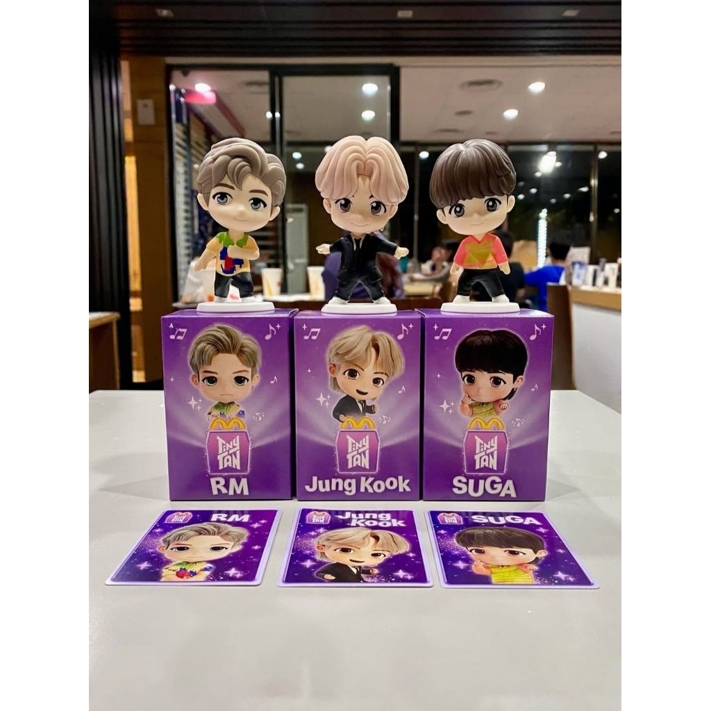 McDonald's X Tinytan (Jungkook) Throwback Edition Original | Mcd | Tinytan | BTS |Jungkook| Figure