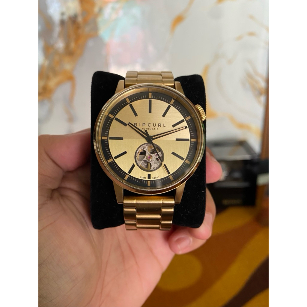 Jam Tangan Pria Rip Curl 007MTI - Drake Automatic Original Second