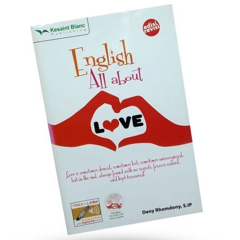 BUKU ORIGINAL ENGLISH ALL ABOUT LOVE / KESAINT BLANC