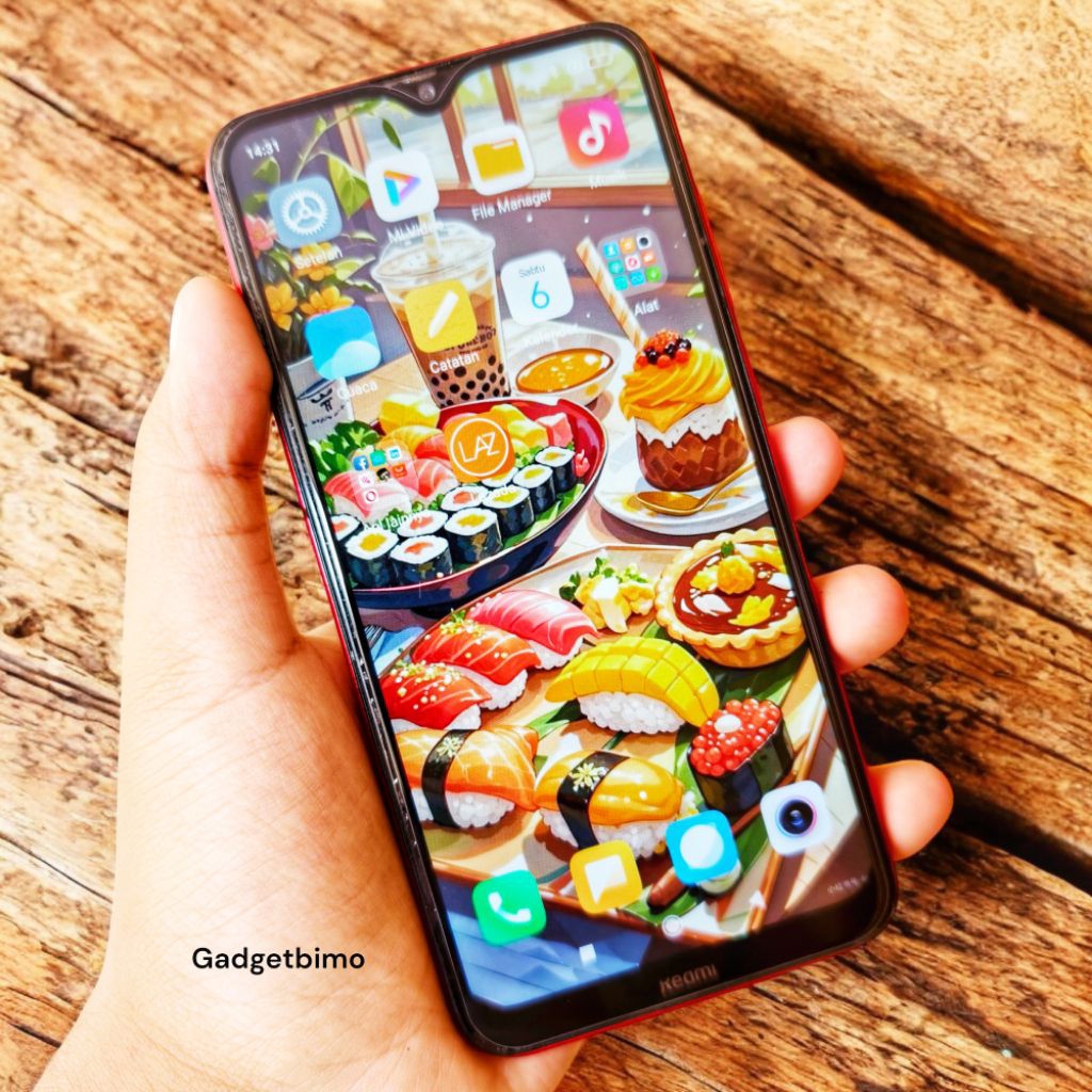 XIAOMI REDMI 8 4/64 NORMAL BERKUALITAS HARGA TERJANGKAU HP ANDROID MURAH SIAP PAKAI