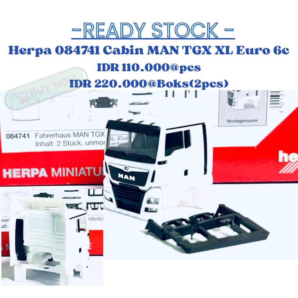 Herpa 084741 Cabin MAN TGX XL Euro 6c 1:87 HO