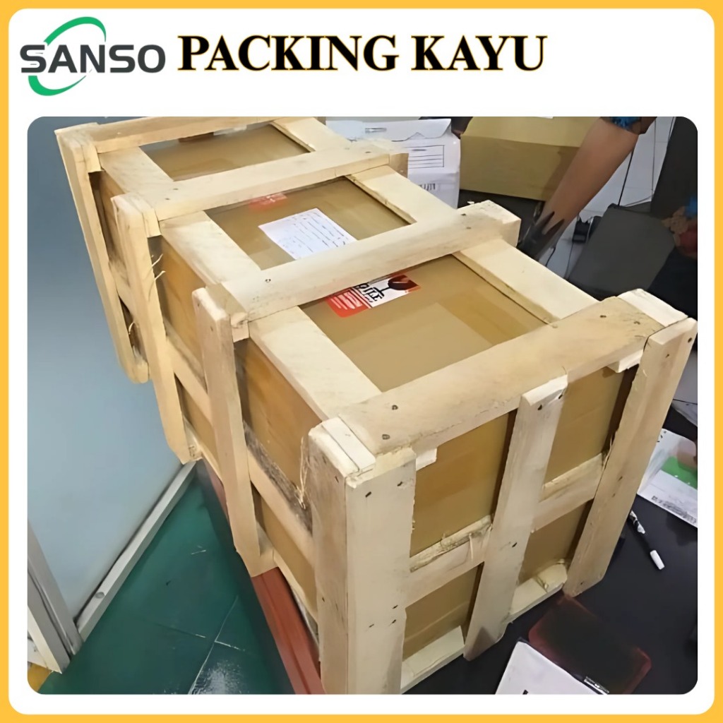 

SANSO Extra Packing Kayu Tambahan Ekstra Packaging Kemasan Kayu 2Kg Melindungi Barang Dari Guncangan