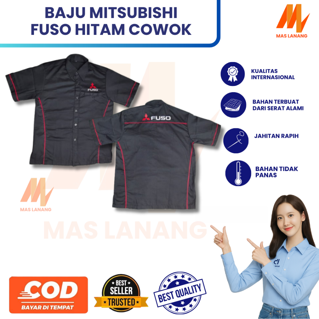 BAJU FUSO | Seragam Sales Fuso | Baju Sales Fuso | Baju Hino  | Baju Sales Hino