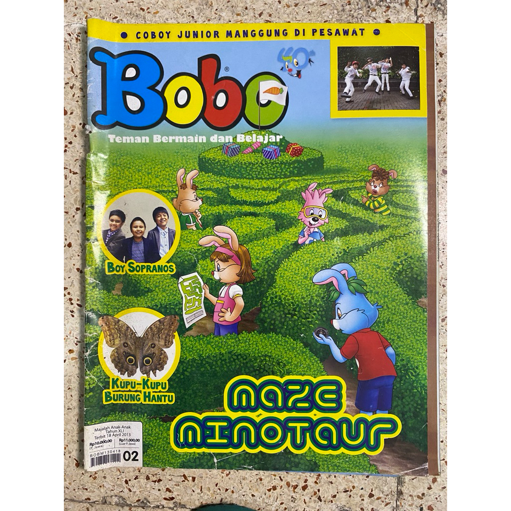 MAJALAH ANAK-ANAK BOBO