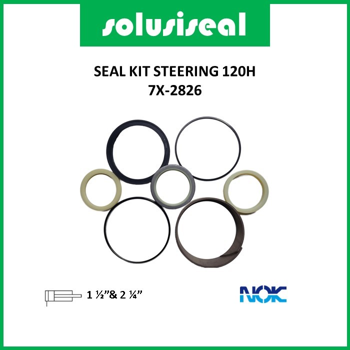 Seal Kit Steering CAT 120H 7X-2826 NOK