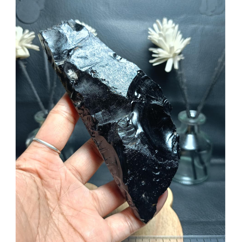 Natural Black Obsidian Rough (7)