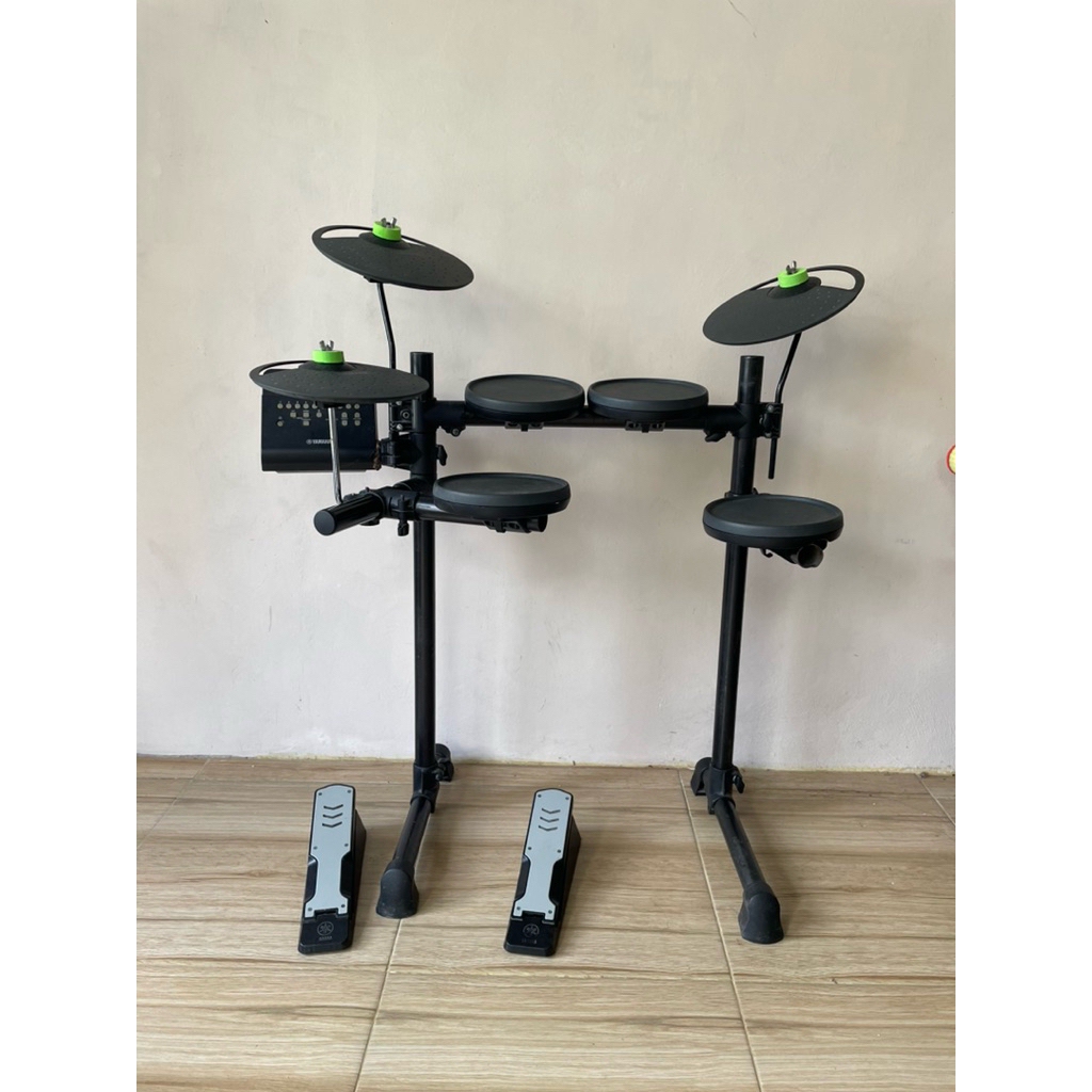 Drum elektrik bekas second Yamaha Dtx 400k dengan Ku100 dan hh65