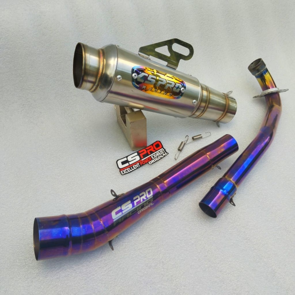 CS PRO KNALPOT RACING ORIGINAL type short Jupiter z Jupiter z1 Jupiter MX 135 Vega R/ZR Supra 110/12