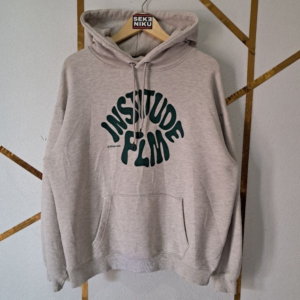 Hoodie F ILLUMINATE Institude FLM Big Logo Bahan babyteri
