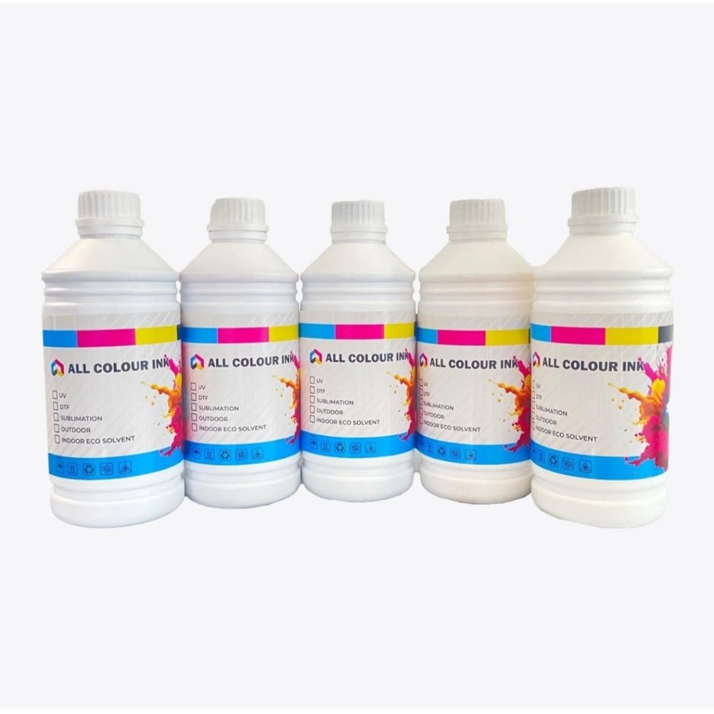 TINTA DTF WHITE/ TINTA DTF CMYK 1 LITER/TINTA SABLON